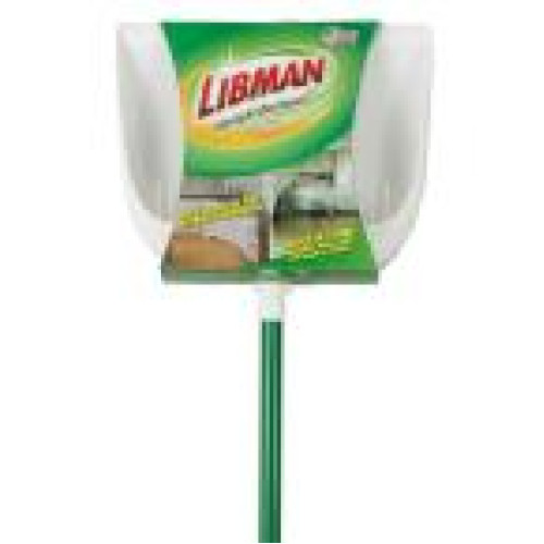 Libman 2120 12 inch Upright Dustpan with Handle, 4 each