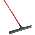 Libman 515 24 inch Soft Rubber Floor Squeegee with Wood Handle, 1 each