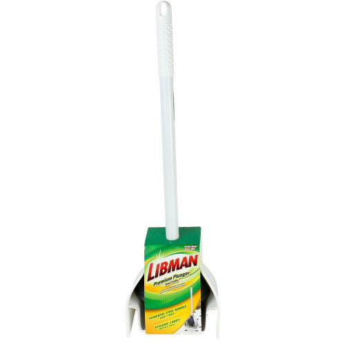Libman 598 Premium Toilet Plunger and Caddy Set, 4 each