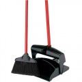 Libman 917 10 inch Lobby Dust Pan and Broom Set (Closed Lid), 2 each