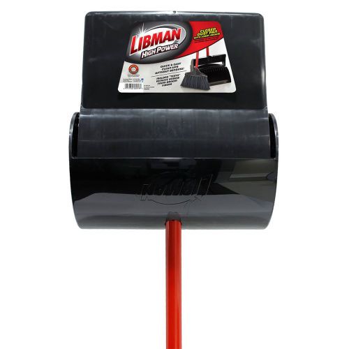 Libman 917 10 inch Lobby Dust Pan and Broom Set (Closed Lid), 2 each