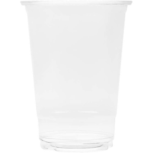 Karat® C-KC10 10oz PET Plastic Clear Cold Cup, 78mm, 1000 pcs/case, 1 each