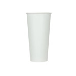 Karat® C-KCP22W 22oz White Double Poly Paper Cold Cup, 1000/cs, 1 each