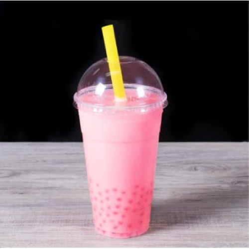 Karat® C9060S 9 inch Boba Straws, Poly Wrapped , Mixed Solid Color, Diagonal Cut, 10mm, 1600 each