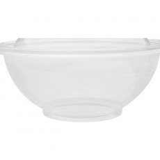Karat® FP-BR24-PET 24oz PET Clear Plastic Salad Bowl, 300/cs, 1 each Karat® FP-BR24-PET 24oz PET Clear Plastic Salad Bowl, 300/cs, 1 each