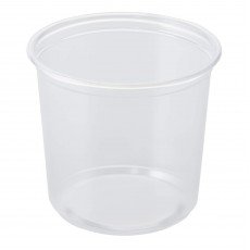 Karat® FP-DC-24-PP 24oz PP Plastic Round Deli Container, 500/cs, 1 each Karat® FP-DC-24-PP 24oz PP Plastic Round Deli Container, 500/cs, 1 each