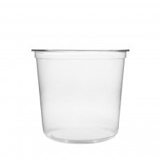 Karat® FP-DC-24-PP 24oz PP Plastic Round Deli Container, 500/cs, 1 each Karat® FP-DC-24-PP 24oz PP Plastic Round Deli Container, 500/cs, 1 each