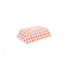 Karat® FP-FT200G 2.0lb Paper Food Tray, Shepherd Check (Red), 1000 each Karat® FP-FT200G 2.0lb Paper Food Tray, Shepherd Check (Red), 1000 each