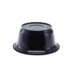 Karat® FP-IMB36B 36oz Black PP Plastic Injection Molding Bowl, Microwavable, 300/cs, 1 each