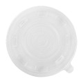 Karat® FP-IMBL179 22/36/48oz PP Plastic Flat Lids for Injection Molding Bowl, 117mm, Microwavable, 300/cs, 1 each
