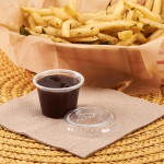 Karat® FP-P100-PP 1oz PP Plastic Portion Cup, 60mm, 2500/cs, 1 each