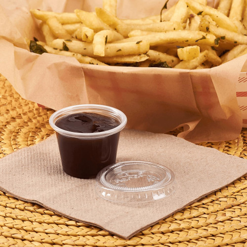 Karat® FP-P100-PP 1oz PP Plastic Portion Cup, 60mm, 2500/cs, 1 each