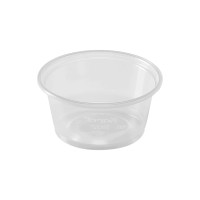 Karat® FP-P200-PP 2oz PP Plastic Portion Cup, 60mm, 2500/cs, 1 each