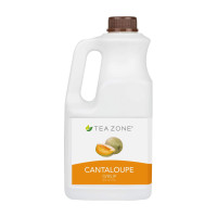 Tea Zone J1025 Cantaloupe Syrup, 64oz Bottle, 6 each