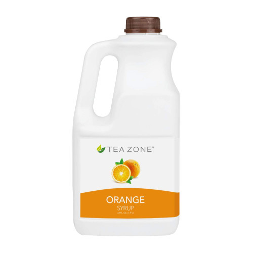 TeaZone J1050 Orange Syrup, 64oz, 6 each