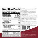 Tea Zone J1060a Passion Fruit Syrup, 64oz Bottle, 6 each