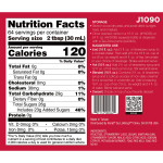 Tea Zone J1090a Strawberry Syrup, 64oz Bottle, 1 each