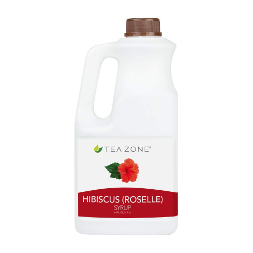 Tea Zone J1097 Hibiscus (Jamaica) Syrup, 64oz Bottle, 6 each