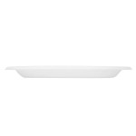 Karat® Earth KE-BPR09-1CFF 9 inch Compostable Bagasse White Round Plate, PFAS Free, BPI Approved, 500 each