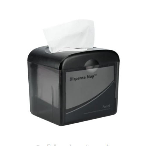 Karat® KN-F86-2W 8 x 6.5 inch 2-Ply Interfold Dispenser Napkin, 1 cs