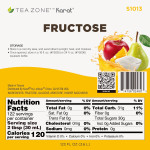 TeaZone S1013 Fructose, 11 lb. Bottle, 4 each