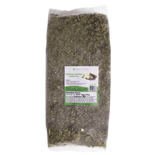 Tea Zone T1022a Premium Jasmine Green Tea Leaves, 240g, 1 each