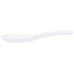 Karat U2015W Med-Heavy Weight White PP Plastic Asian Soup Spoons, 1000 pcs / cs , 1 each