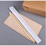 Karat® U9050 9 inch Bamboo Chopstick, White Paper Wrapped, 1000 each