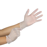 VGPF-3001 Small Size Clear Vinyl Gloves, 4 mil, Powder-Free, 1000 each