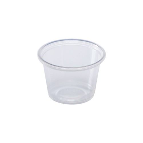 Karat® FP-P100TALL-PP 1oz Tall PP Plastic Portion Cup, 2500/cs, 1 each