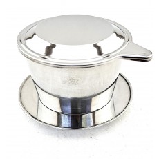 Stainless Steel X-Large Coffee Filter, 5 inch (12.7cm) Diameter, 4 pcs set, 1 each