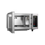 Midea® 1025F1A Commercial Light Duty Microwave Oven, Touch Controls, 0.9Cu.ft, 1000w, 120v/60/1-ph, ETL Listed