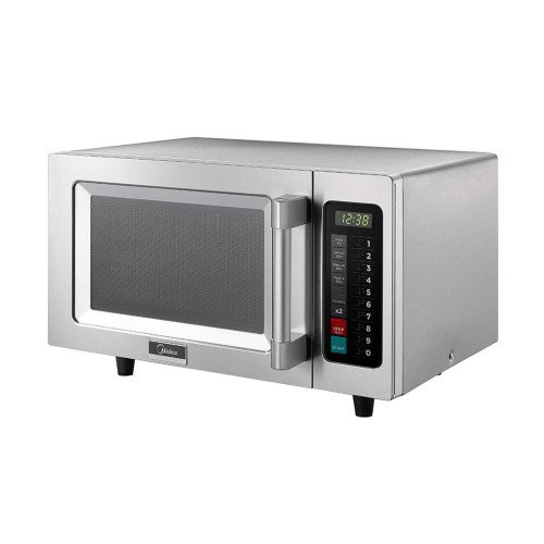 Midea® 1025F1A Commercial Light Duty Microwave Oven, Touch Controls, 0.9Cu.ft, 1000w, 120v/60/1-ph, ETL Listed
