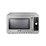 Midea 1034N0A Commercial Medium Duty Microwave Oven, Dial Control, 1.2Cu.ft, 1000w, 120v/60/1-ph ETL Listed