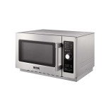 Midea 1034N0A Commercial Medium Duty Microwave Oven, Dial Control, 1.2Cu.ft, 1000w, 120v/60/1-ph ETL Listed