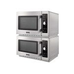 Midea 1034N0A Commercial Medium Duty Microwave Oven, Dial Control, 1.2Cu.ft, 1000w, 120v/60/1-ph ETL Listed