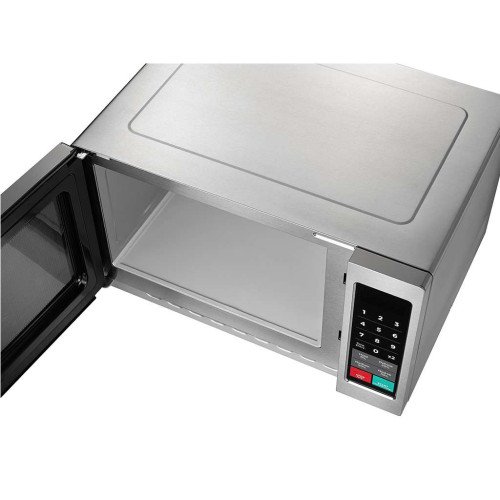 Midea 1034N1A Commercial Medium Duty Microwave Oven, Dial Control, 1.2Cu.ft, 1000w, 120v/60/1-ph, ETL Listed