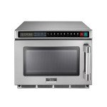 Midea 2117G1A Commercial Heavy Duty Microwave Oven, Touch Control, 0.6Cu.ft, 2100w, 208-230v/60/1-ph, ETL Listed