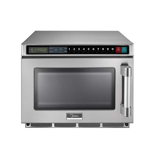 Midea 2117G1A Commercial Heavy Duty Microwave Oven, Touch Control, 0.6Cu.ft, 2100w, 208-230v/60/1-ph, ETL Listed