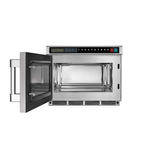 Midea 2117G1A Commercial Heavy Duty Microwave Oven, Touch Control, 0.6Cu.ft, 2100w, 208-230v/60/1-ph, ETL Listed