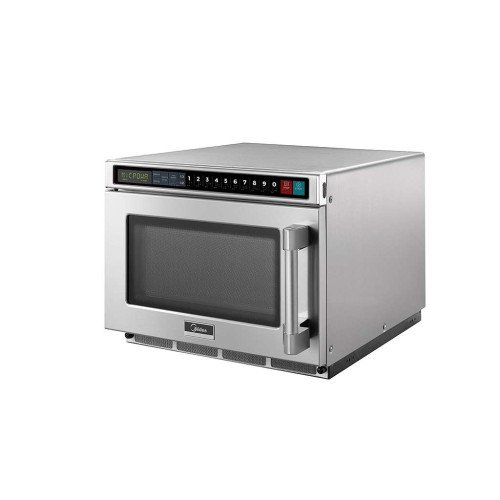 Midea 2117G1A Commercial Heavy Duty Microwave Oven, Touch Control, 0.6Cu.ft, 2100w, 208-230v/60/1-ph, ETL Listed