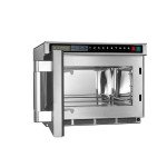 Midea 2117G1A Commercial Heavy Duty Microwave Oven, Touch Control, 0.6Cu.ft, 2100w, 208-230v/60/1-ph, ETL Listed