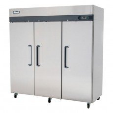 Migali C-3F-HC 77.8(w) inch (3)Solid Swing Door(s) Top Mount Reach-In Upright Freezer, 64.9Cu.ft, (9)Shelve(s), 1hp, 115v/60/1-ph, Casters, ETL Listed, Energy Star