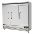Migali C-3FB-HC 81.9(w) inch (3)Solid Swing Door(s) Bottom Mount Reach-In Upright Freezer, 72Cu.ft, (9)Shelve(s), 1-1/4hp, 115v/60/1-ph, Casters, ETL Listed