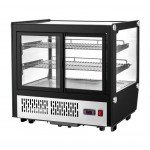 Migali C-42CTS-28 Competitor Series® 27.2(w) inch Refrigerated Display Case, Countertop, (2)Glass Sliding Door(s), (2)Shelve(s), 4.2Cu.ft, 1/3hp, 110v/60/1-ph, ETL Listed