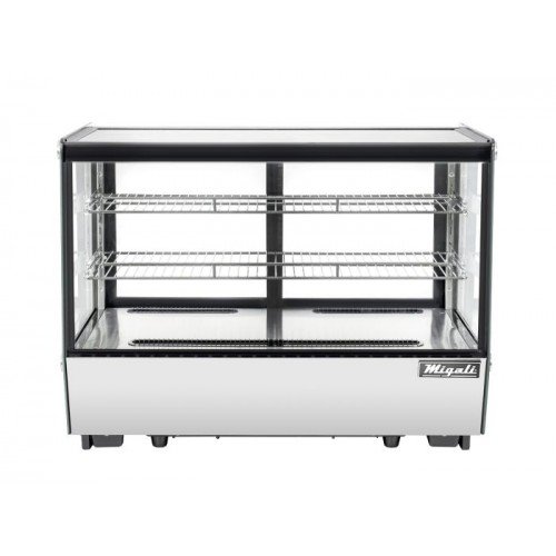 Migali C-56CTS-35 Competitor Series® 34.6(w) inch Refrigerated Display Case, Countertop, (2)Glass Sliding Door(s), (2)Shelve(s), 5.7Cu.ft, 1/3hp, 110v/60/1-ph, ETL Listed