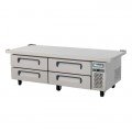 Migali C-CB72-76-HC Competitor Series® 76(w) inch (4)Drawer(s) Refrigerated Chef Base, 15Cu.ft, Casters, 1/7hp, 115v/60/1-ph, ETL Listed