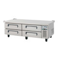 Migali C-CB72-HC Competitor Series® 72.5(w) inch (4)Drawer(s) Refrigerated Chef Base, 15Cu.ft, Casters, 1/7hp, 115v/60/1-ph, ETL Listed