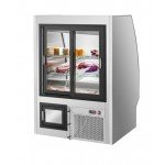 Migali C-DC-3 Competitor Series® 36.3(w) inch Refrigerated Deli Curved Glass Display Case, (2)Glass Sliding Door(s), (2)Shelve(s), 16.5Cu.ft, 1/2hp, 110v/60/1-ph, ETL Listed