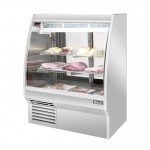 Migali C-DC-3 Competitor Series® 36.3(w) inch Refrigerated Deli Curved Glass Display Case, (2)Glass Sliding Door(s), (2)Shelve(s), 16.5Cu.ft, 1/2hp, 110v/60/1-ph, ETL Listed